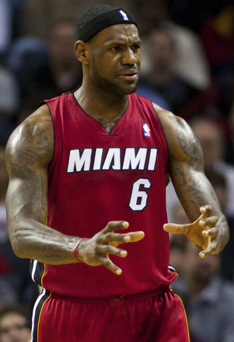 LeBron James, Heat