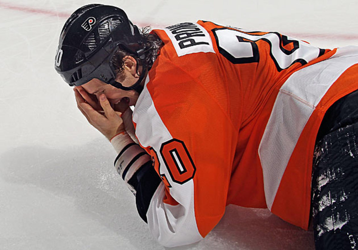 Chris Pronger injury: Flyers star 'is never going to play again