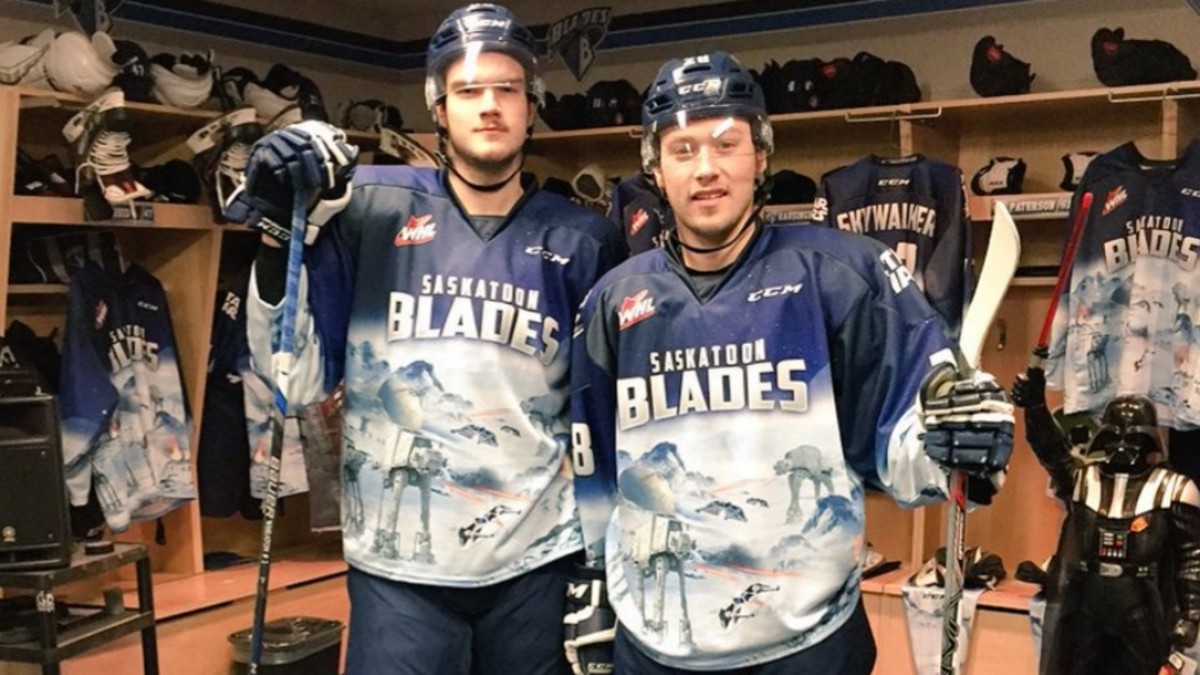 Star Wars night brings Hoth jerseys to Saskatoon Sports Illustrated