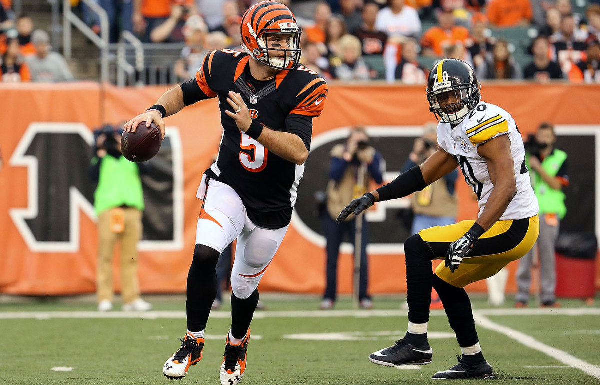 AJ McCarron has appeared in four games for the Bengals this season.