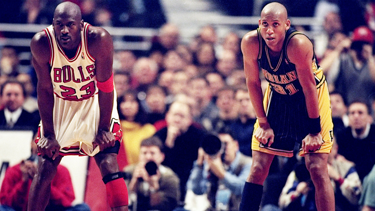 reggie miller michael jordan