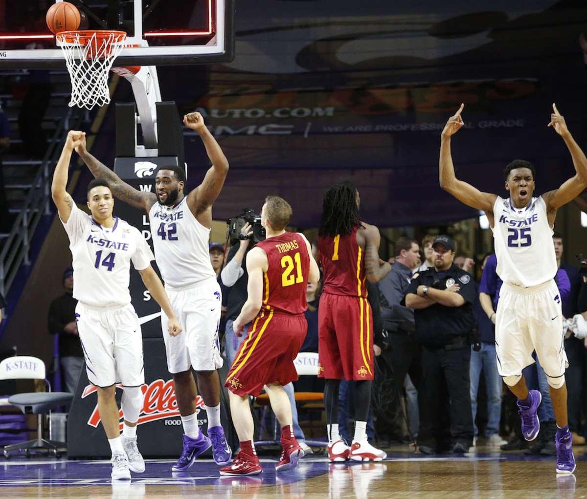 Video Late steal, dunk give KState upset over Iowa State Sports