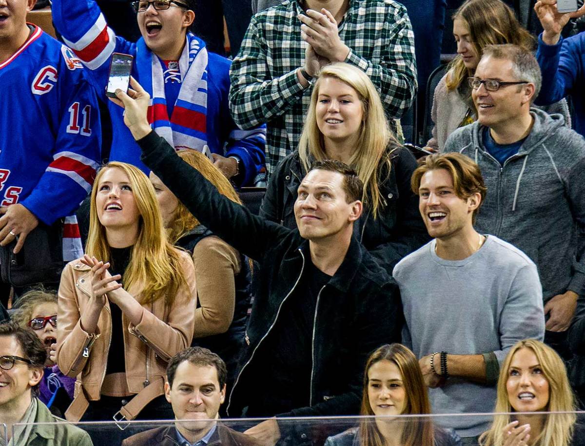Celebrities At Nhl Games Sports Illustrated
