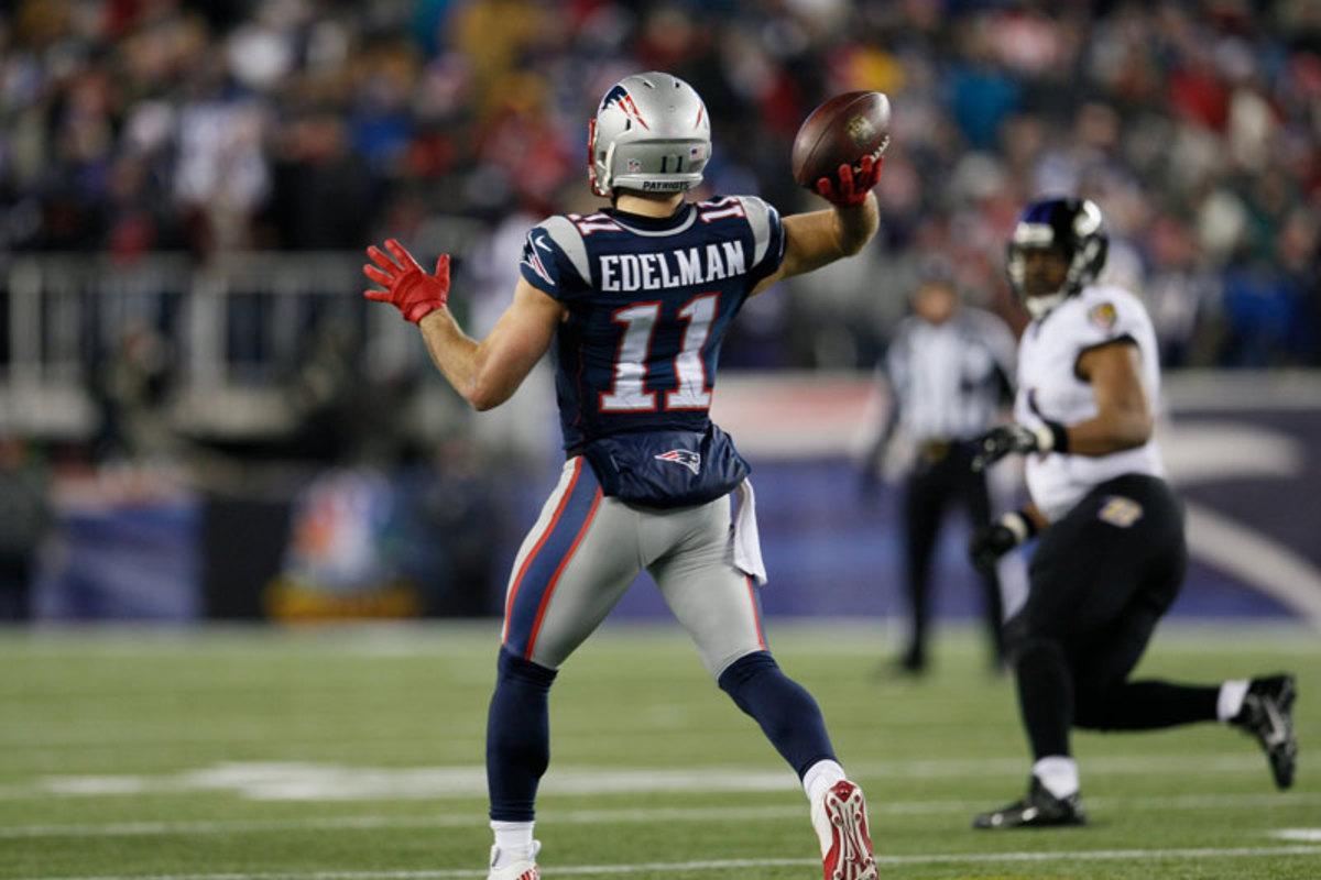 Edelman, an option QB in college, had been dreaming of this chance. (Damian Strohmeyer/SI/The MMQB)