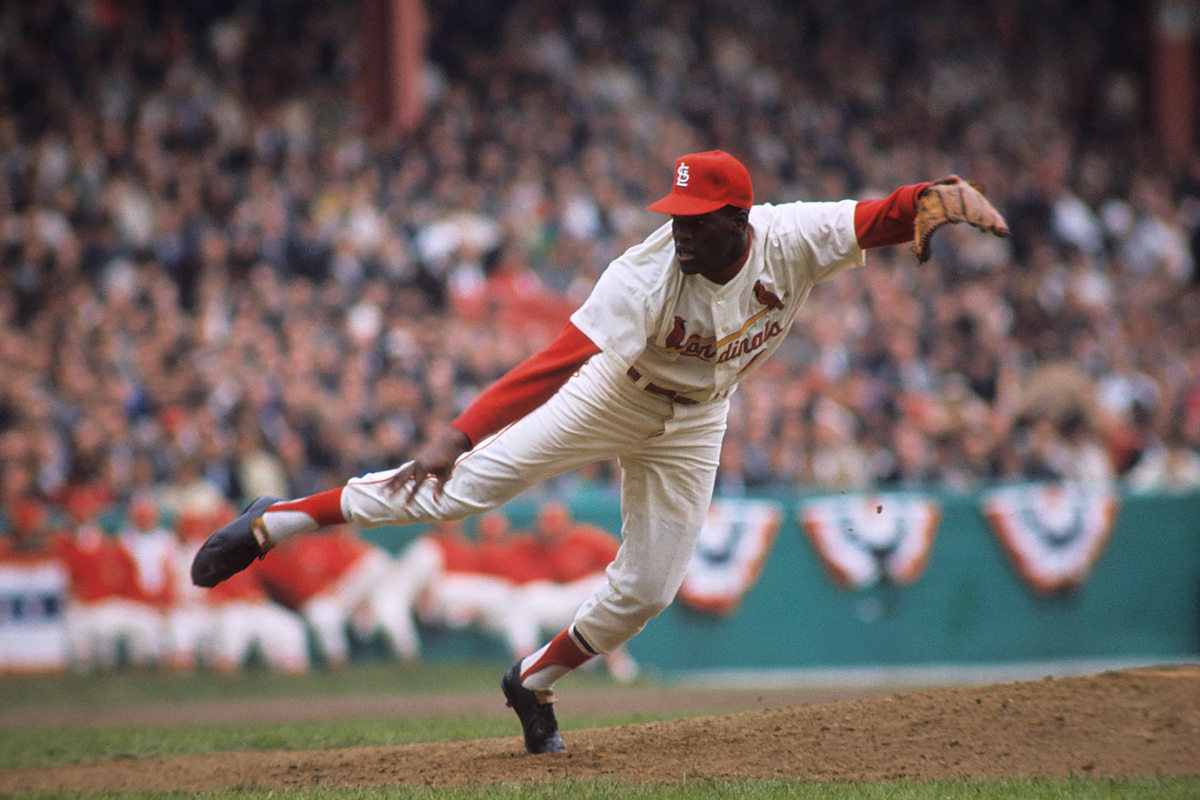 Bob Gibson no montinho.