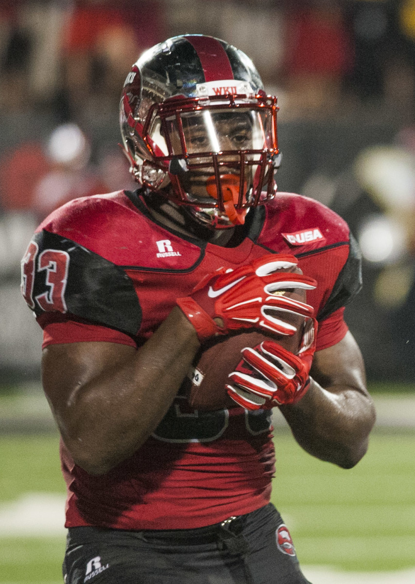 Western Kentucky RB Leon Allen leaves game with leg injury Sports