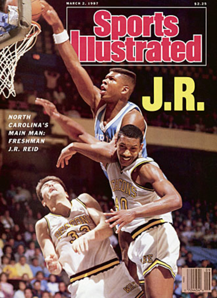 J.R. Reid landed on the front of SI in 1987, but Smith hardly felt the cover language was a slam dunk.