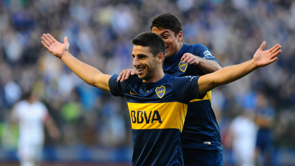 Video: Boca Juniors Jonathan Calleri rabona goal highlight - Sports ...
