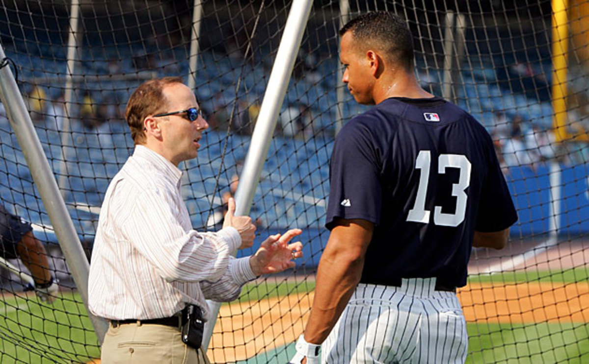 Brian Cashman brought Alex Rodriguez to the Bronx in 2004 and has had to put up with A-Rod's ups and downs ever since.