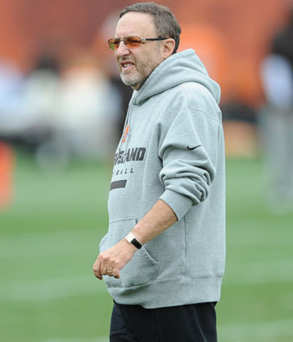 Before he was Browns CEO in 2012-13, Joe Banner worked for the Eagles for 18 seasons. (David Dermer/Getty Images)