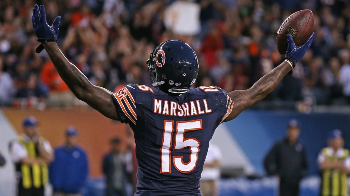 New York Jets' Brandon Marshall may race for jersey number
