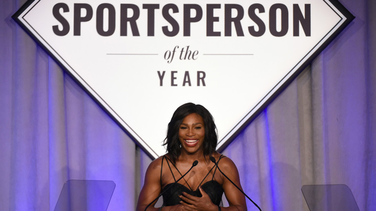 Video Serena Williams accepts Sportsperson of the Year award Sports