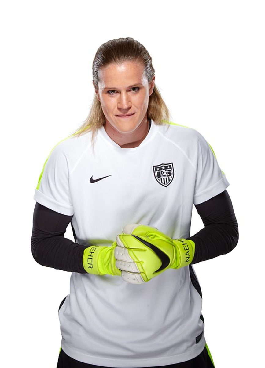 U.S. Women's World Cup team Goalkeeper Alyssa Naeher Sports Illustrated