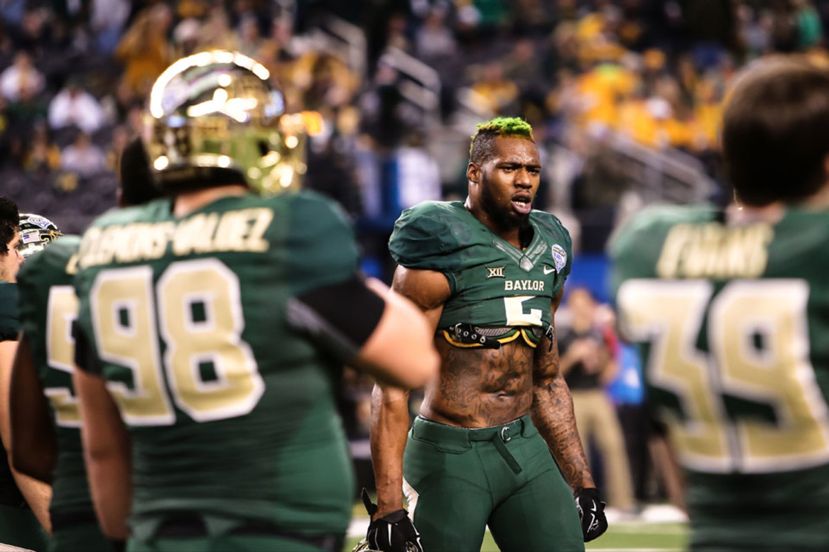 Baylor football Shawn Oakman suspended, out for opener vs. SMU