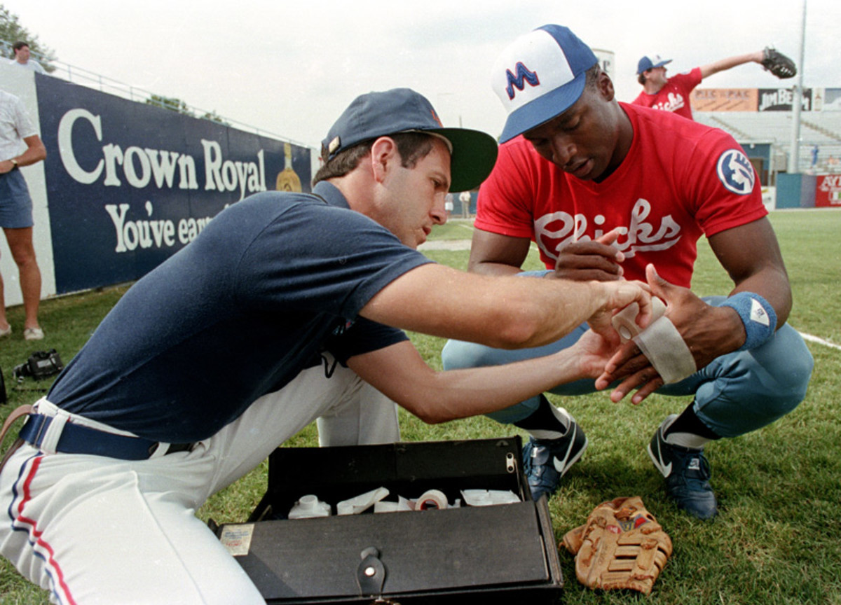 Bo Jackson and Steve Morrow 