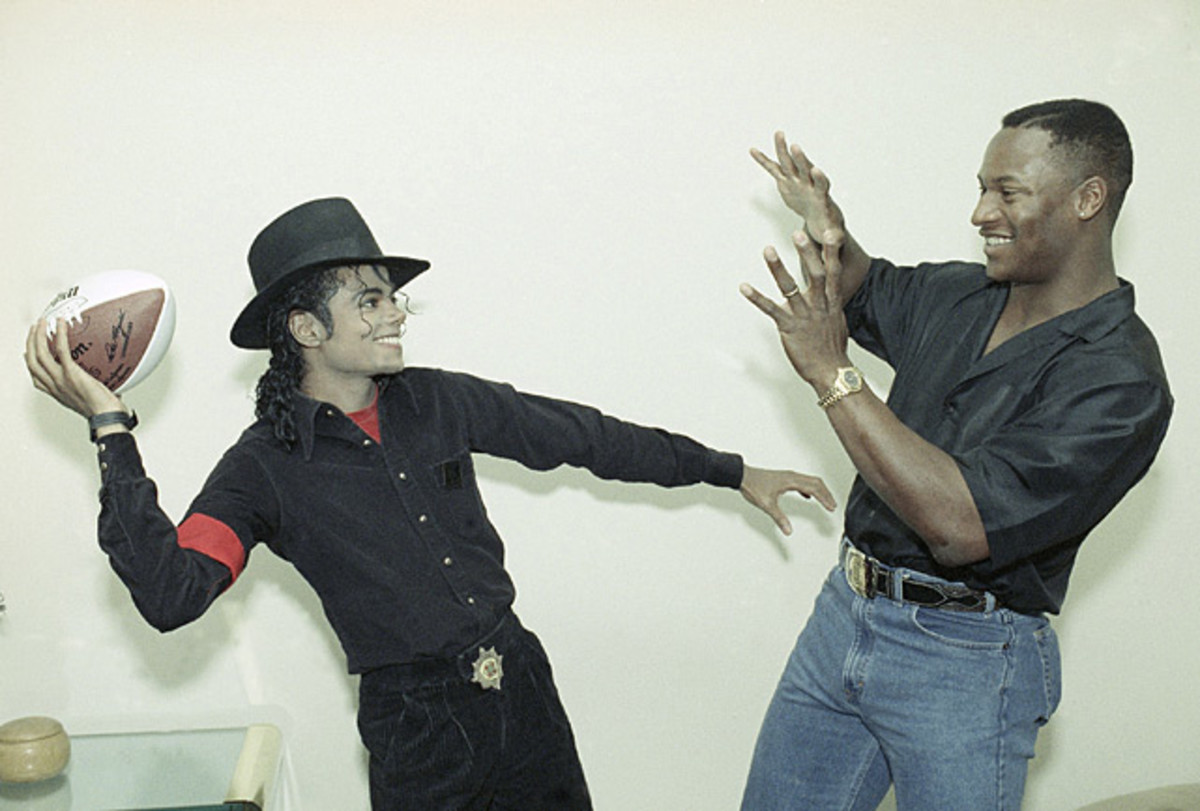 Michael Jackson and Bo Jackson