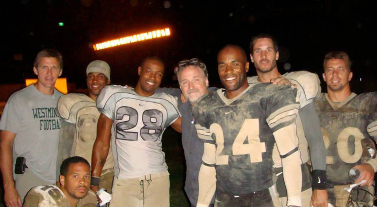 Isaiah Mustafa (28) and Lamonica Garrett (24). (Courtesy Lamonica Garrett)