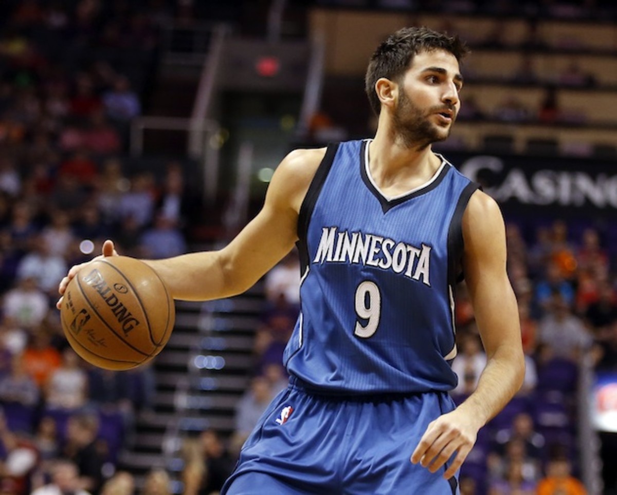Improved shooting from Rubio will be key to the young Wolves' fortunes. 