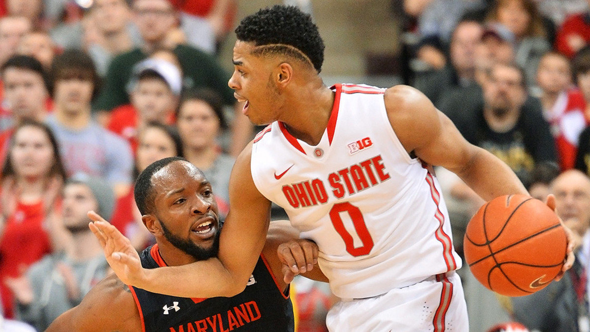 Ohio State beats (16) Maryland Buckeyes' D'Angelo Russell shines