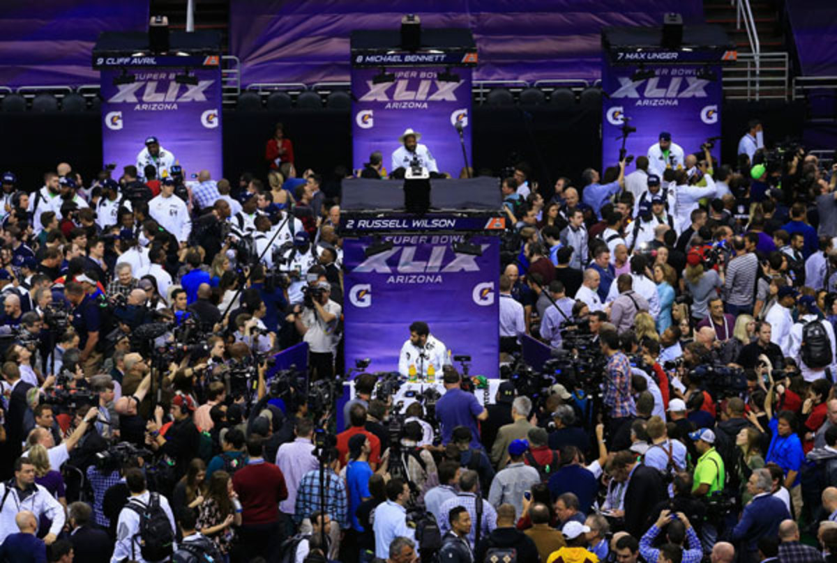 Super Bowl Media Day :: Getty Images