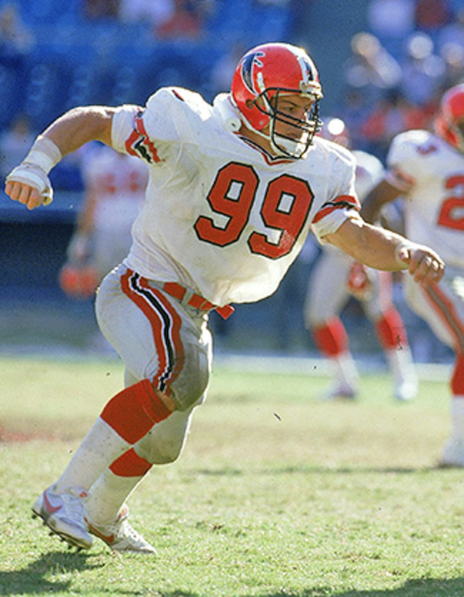 Green, the 17th pick of the 1986 draft, played all eight of his NFL seasons with the Falcons.