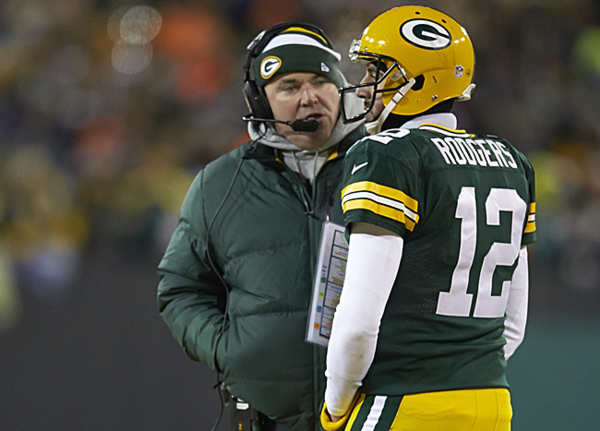 Over nine seasons together, McCarthy has helped build Rodgers into the NFL's best. (Tom Lynn /Sports Illustrated)