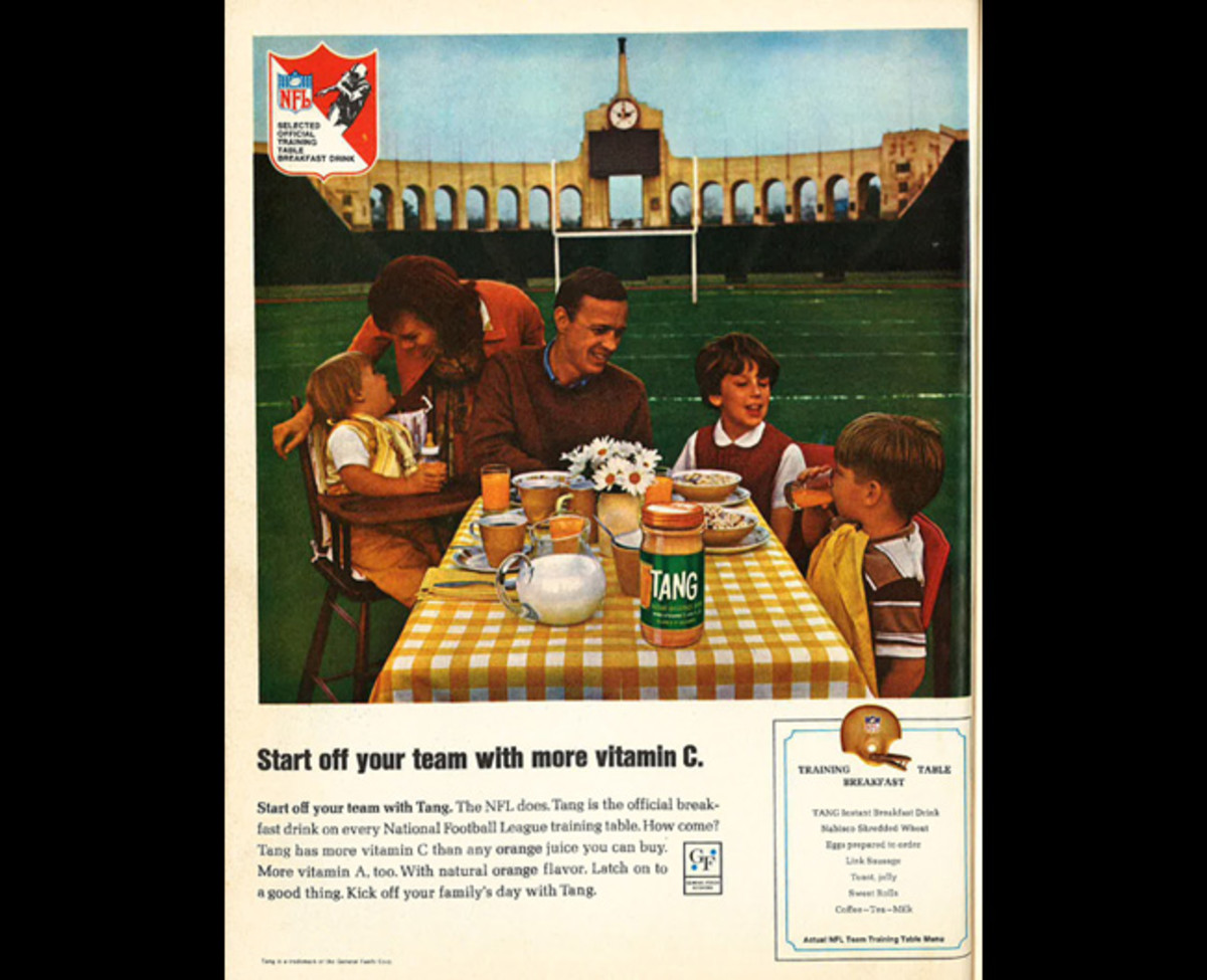 From the Super Bowl I program.