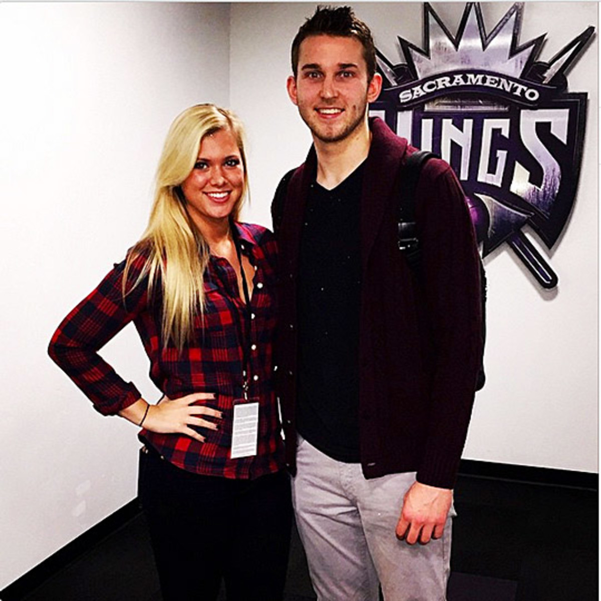 Nik Stauskas and girlfriend Taylor Anderson