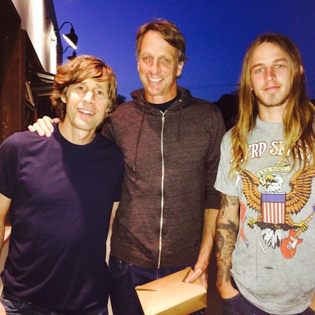 Tony Hawk and His Son Riley Talk Skateboarding Nepotism and What It's Like  to See Each Other Slam