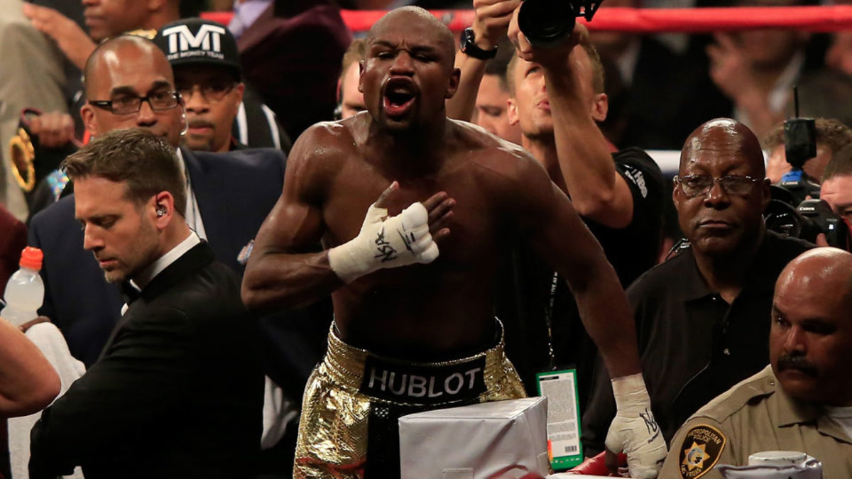 Why Floyd Mayweather can still box after beating women