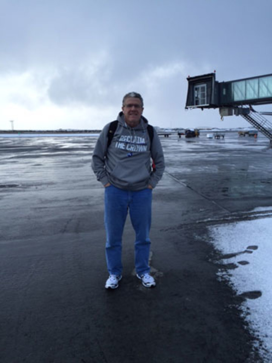 In Iceland (Ann King for The MMQB)