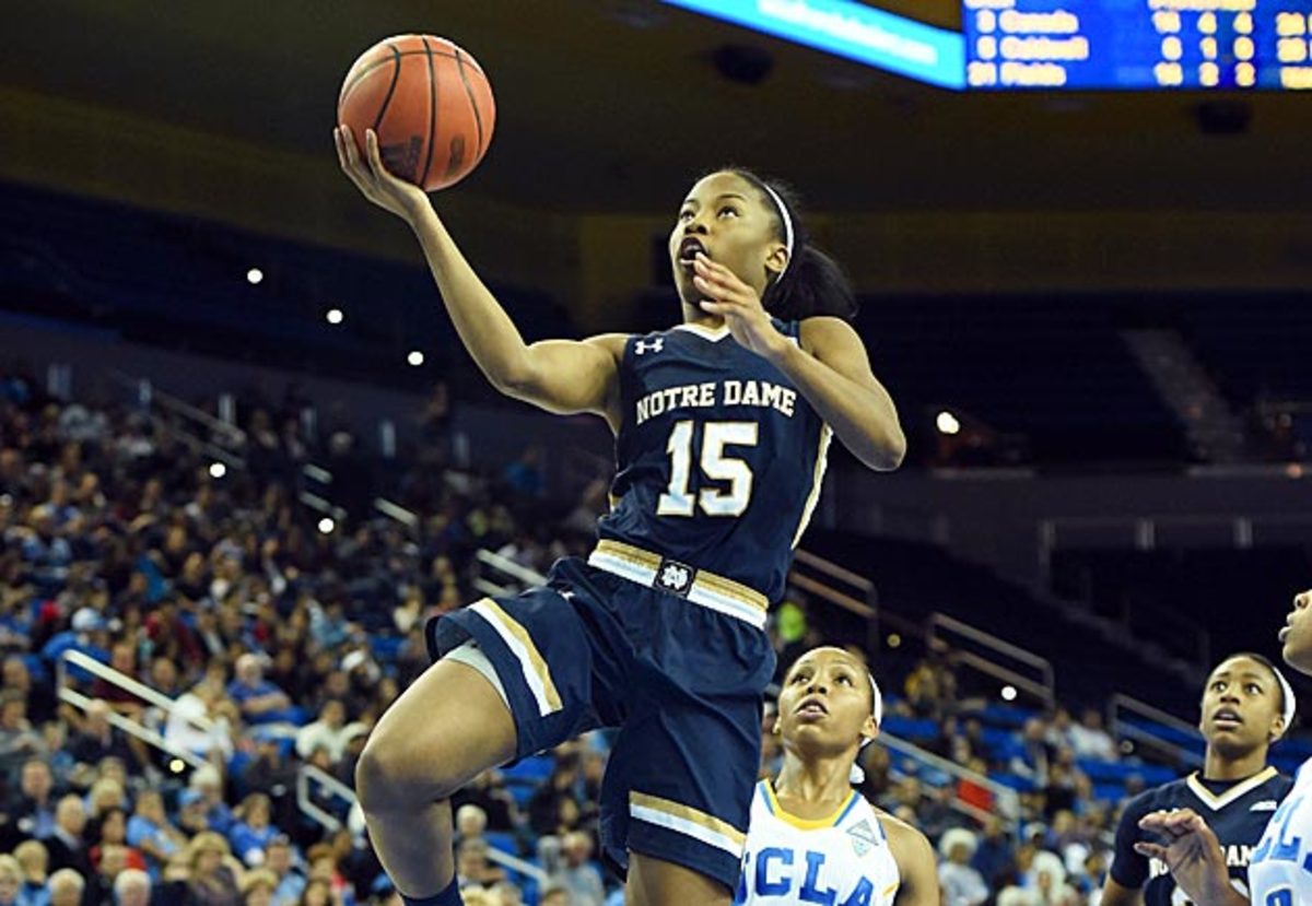Lindsay Allen Notre Dame women's basketball inline image