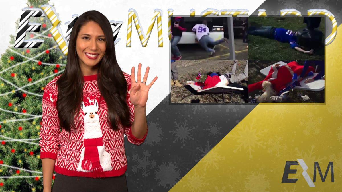 Mustard Minute’s 12 Sports Nays of Christmas Day 4 4 drunk Bills fans Sports Illustrated