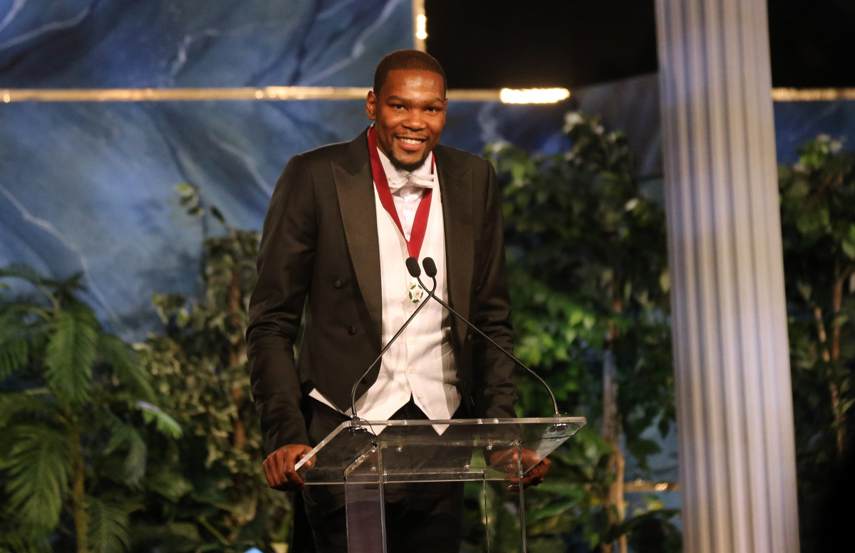Thunder Kevin Durant inducted into Oklahoma Hall of Fame Sports Illustrated