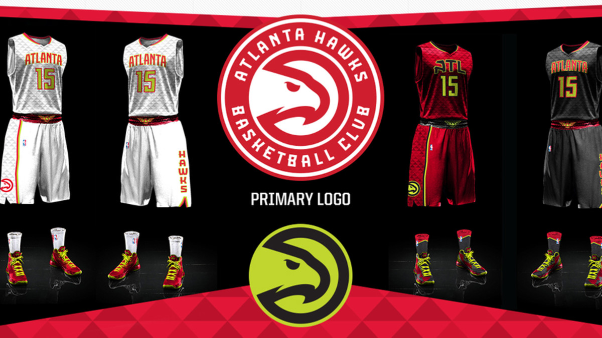 Atlanta Hawks Unveil New Uniforms, Logos, Colours – SportsLogos.Net News
