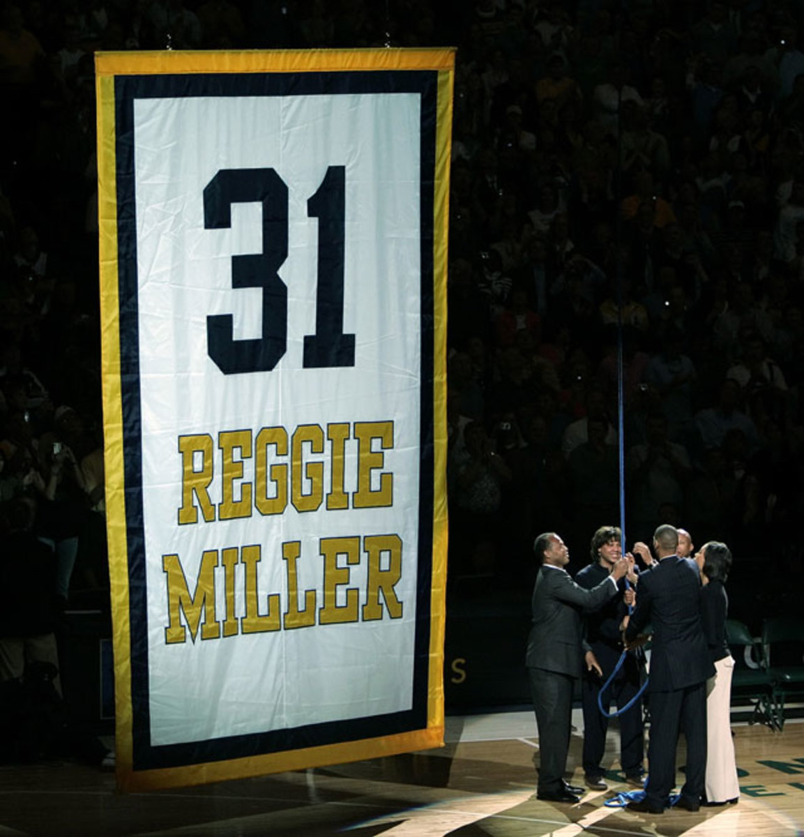  Reggie Miller and Family 