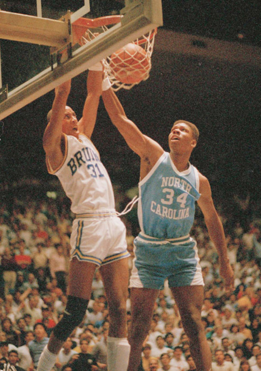 Reggie Miller and J.R. Reid 