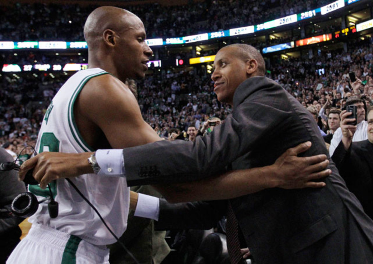 Ray Allen and Reggie Miller