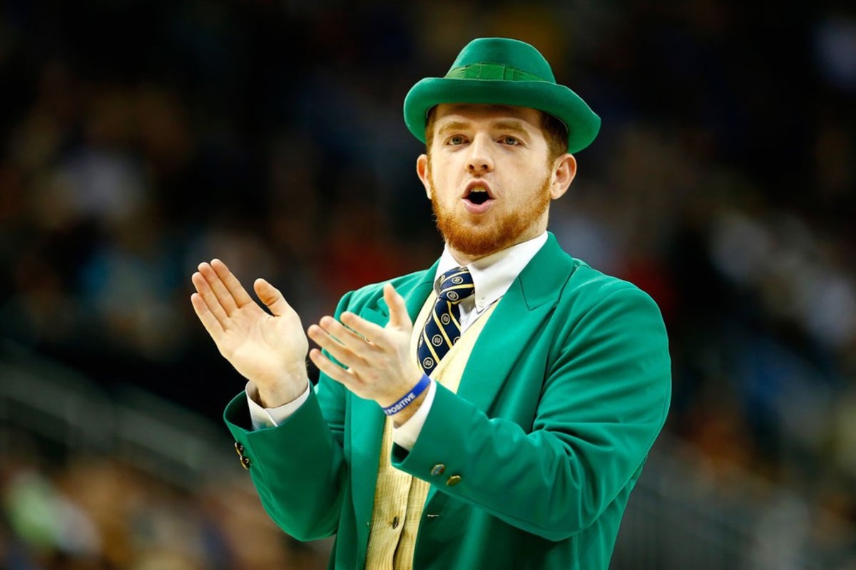 Meet the Notre Dame leprechaun, a busy man on campus - Sports Illustrated