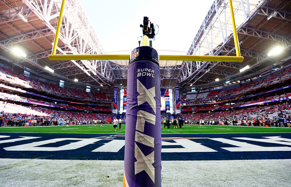 One of the rule changes being discussed is a narrowing of the goal posts. (Kevin C. Cox/Getty Images)