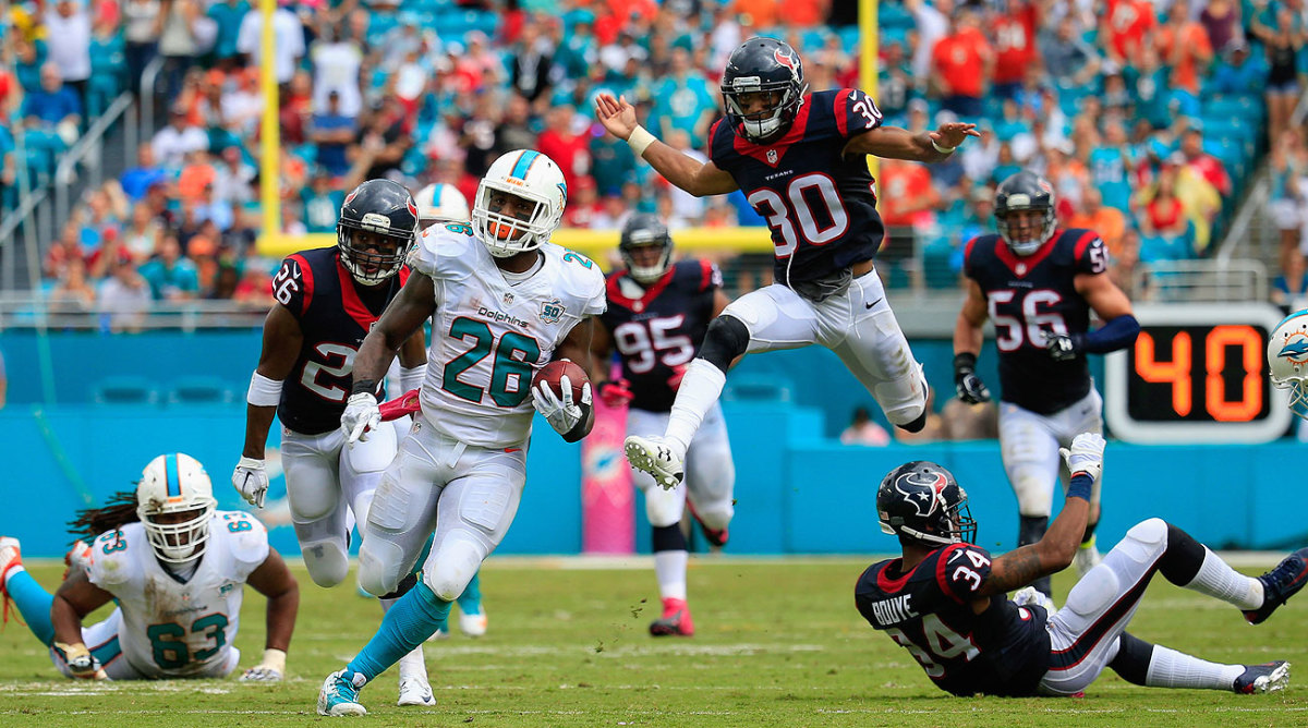 Led by Lamar Miller, the Dolphins offense has exploded over the past two games. The 82 points in that stretch is 19 more than Miami scored in its first four games combined.