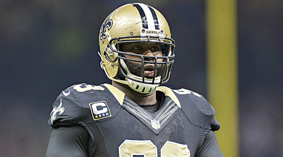 Junior Galette did not go quietly after being released by the Saints. (Wesley Hitt/Getty Images)