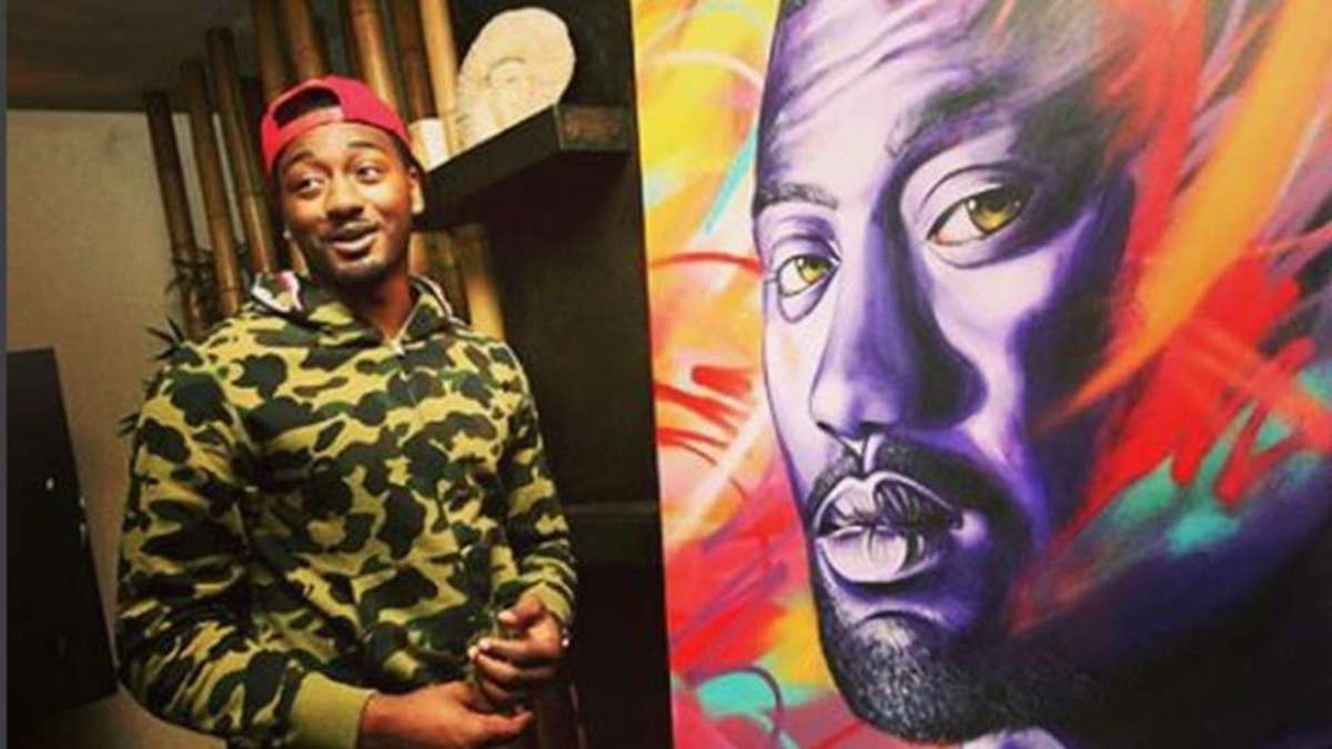 John Wall got a $20,000 portrait of himself for his birthday - Sports
