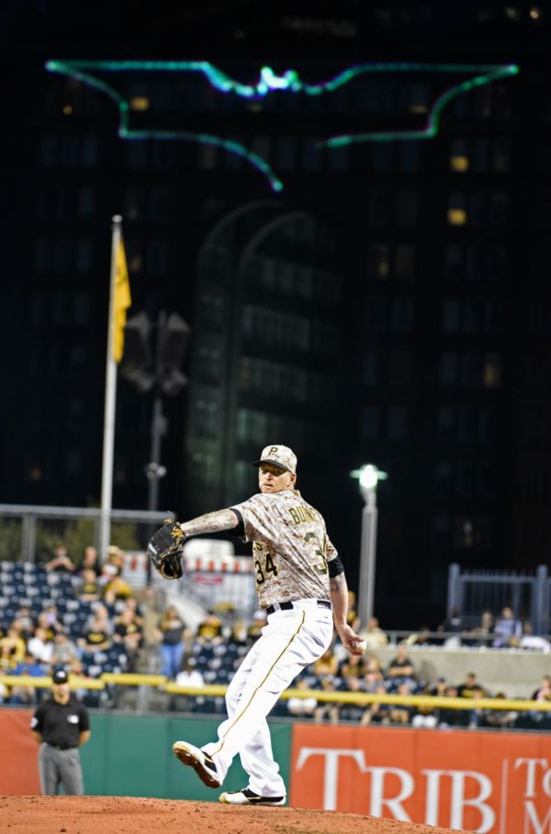 Pittsburgh Pirates put up Bat Signal for A.J. Burnett's return - Sports  Illustrated