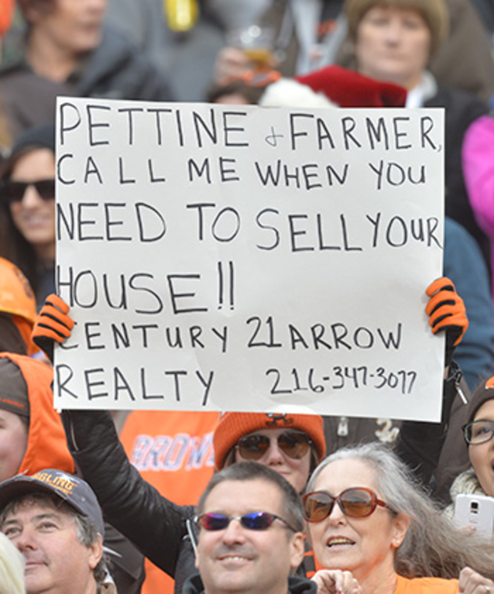 Browns fans are ready to move on. Again. (David Richard/AP)