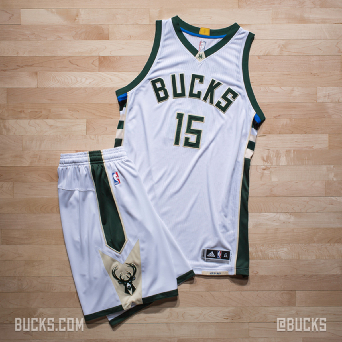 bucks jersey white