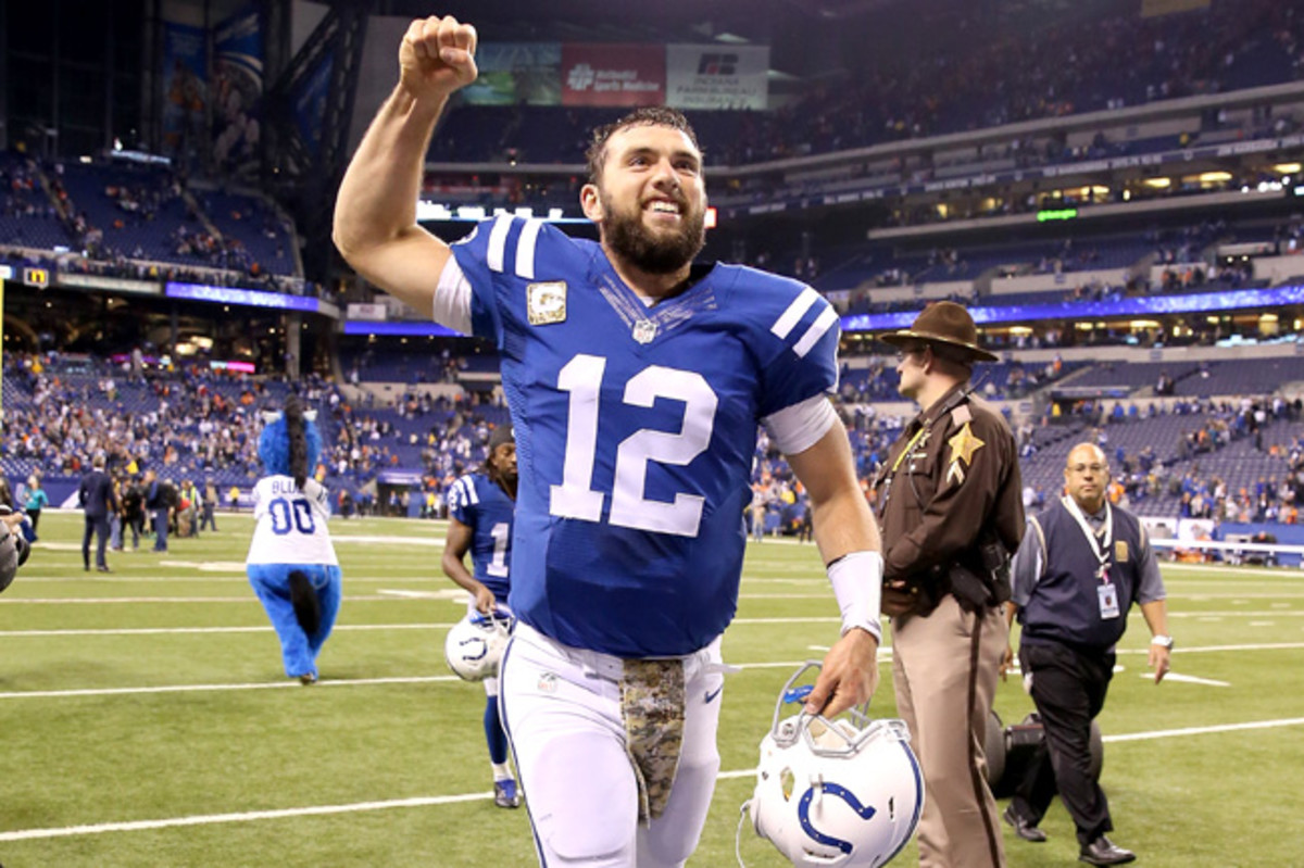 After facing undefeated teams in three of their past four games, Andrew Luck and the Colts finally got the signature win they’ve been looking for.