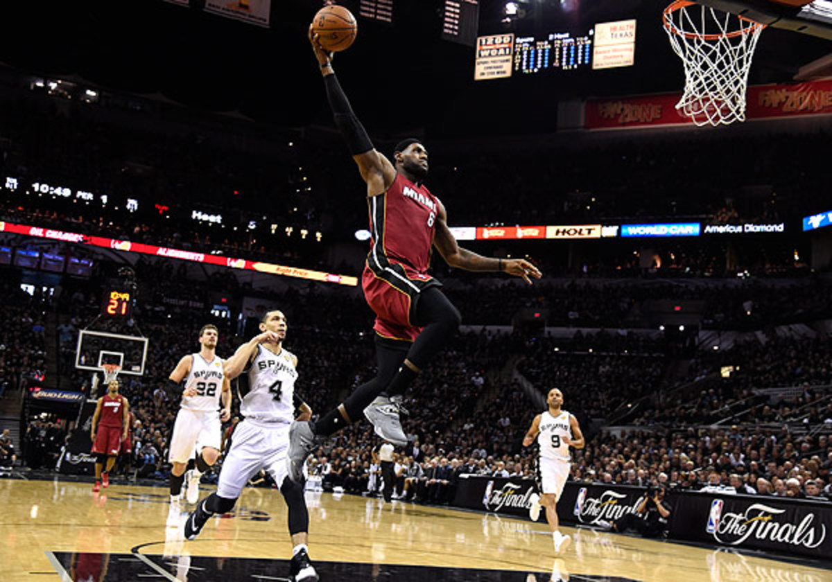 Miami's LeBron James had one message for his critics on Friday: Bring it on.