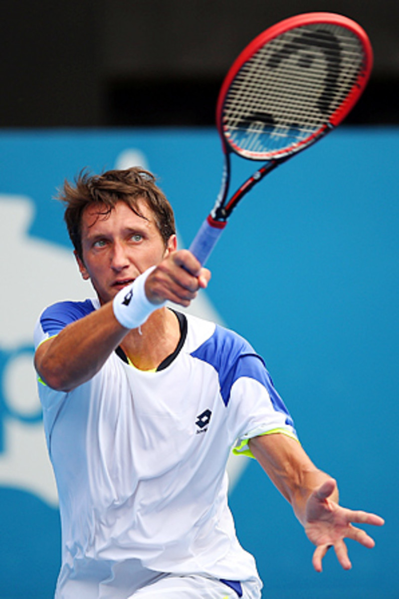 Sergiy Stakhovsky has played a full tennis schedule this year amid the unrest in his native Ukraine.