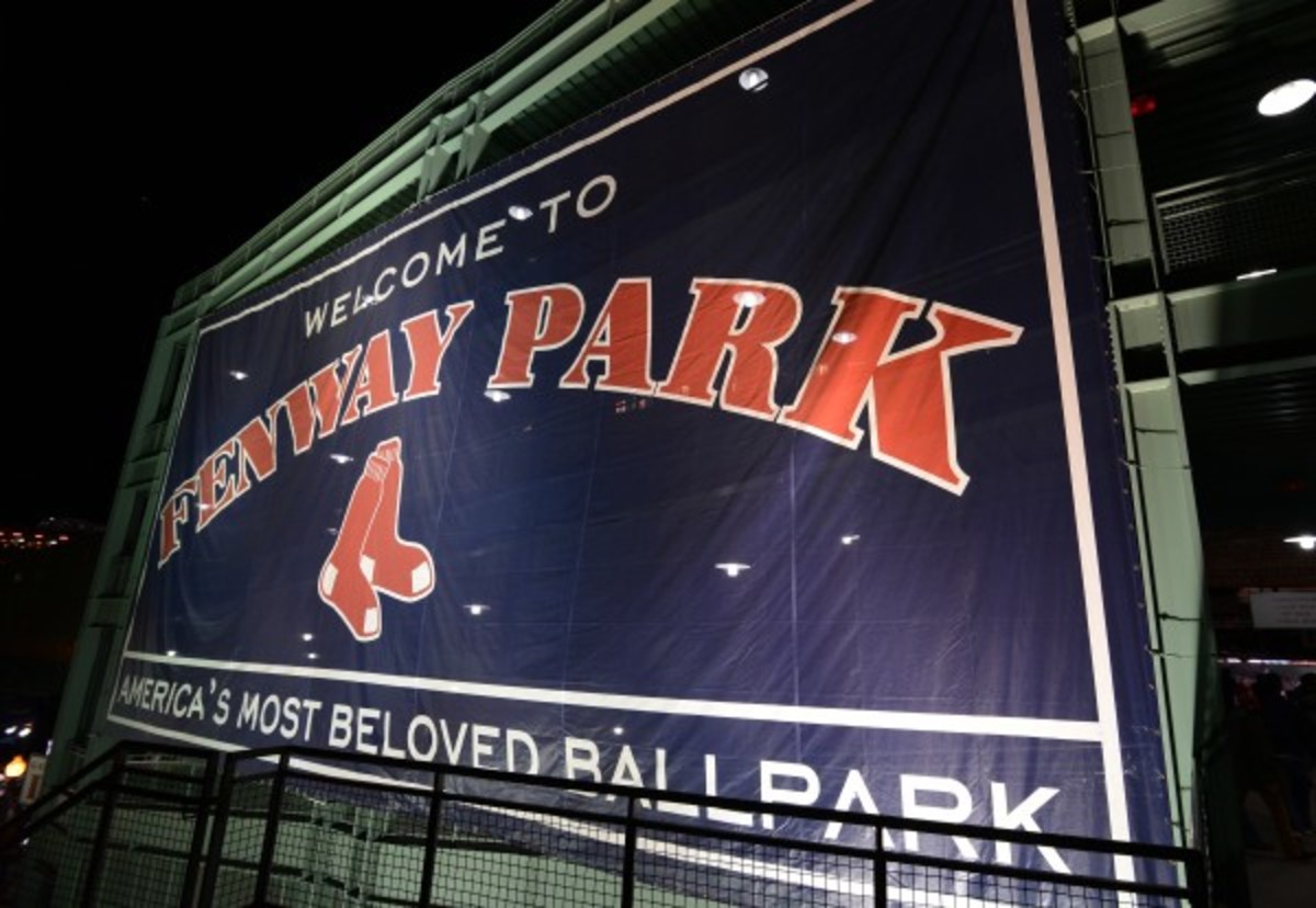 The painting had been in Boston in 2005 and '08 following  the Red Sox World Series wins. 